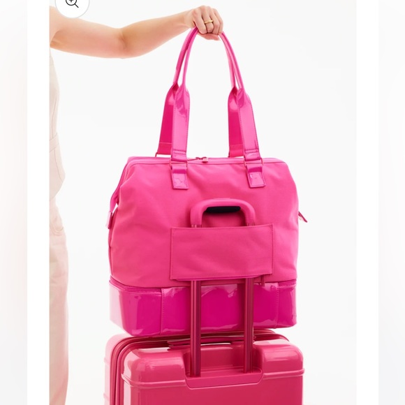 NWT BEIS THE MINI WEEKENDER IN BARBIE PINK - Picture 17 of 17